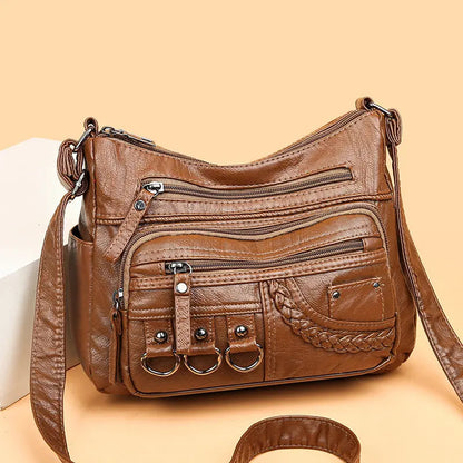 Lilova Multi-Pocket Crossbody Bag