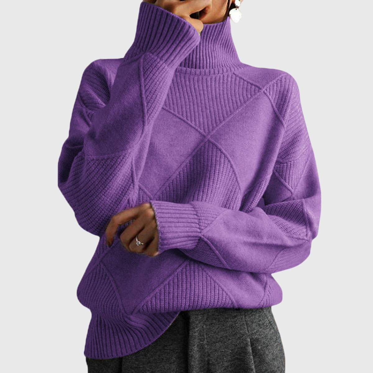 Geovara Turtleneck Sweater