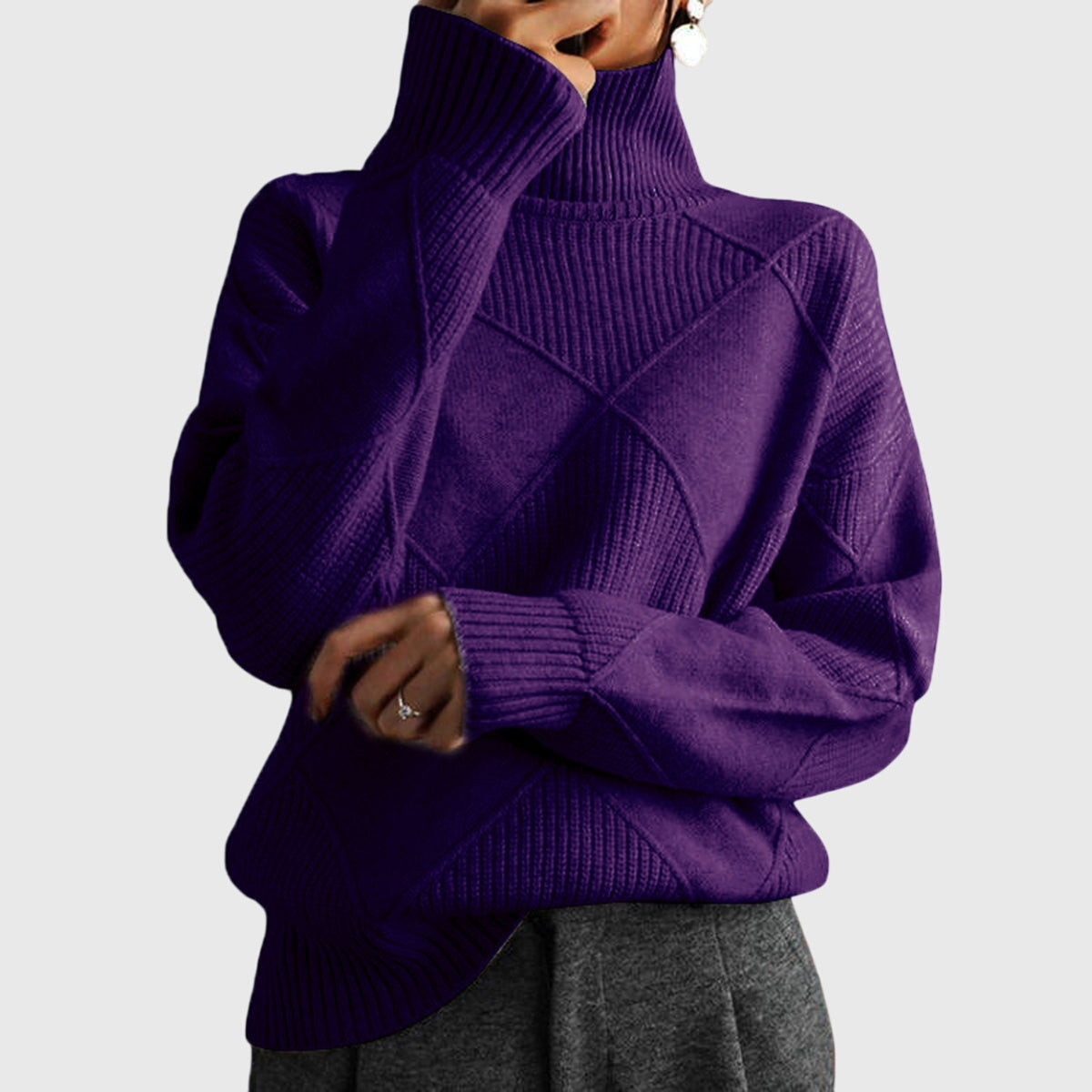 Geovara Turtleneck Sweater