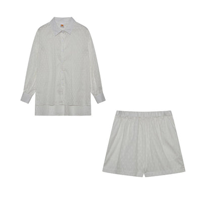 Elizabeth Cotton Shirt & Shorts Set
