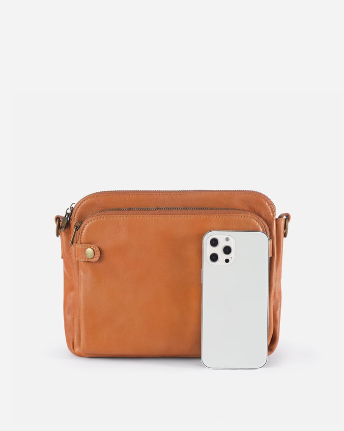 Jovie Triple-Layer Crossbody Bag