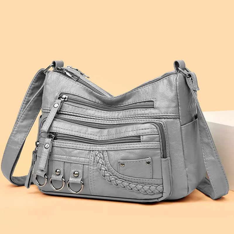 Lilova Multi-Pocket Crossbody Bag