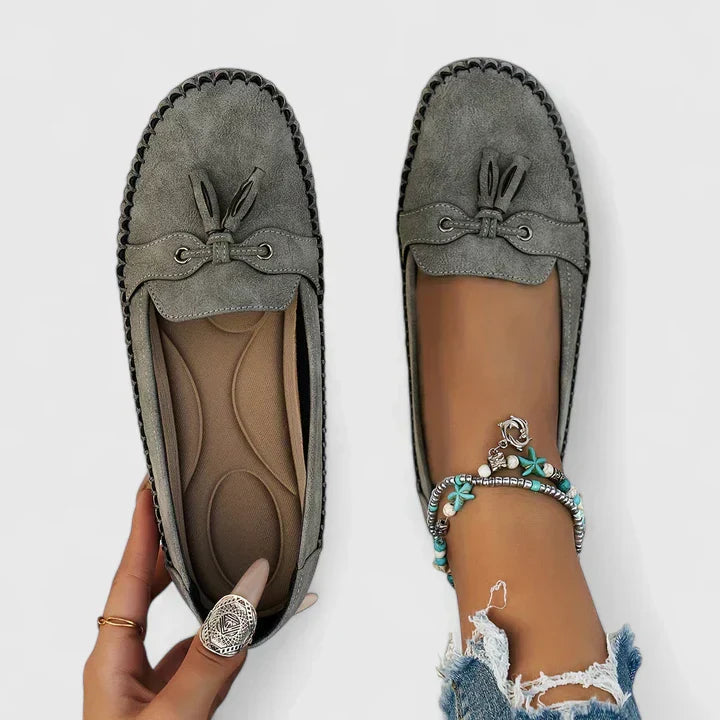 Emmaleigh Tassel Bow Flats