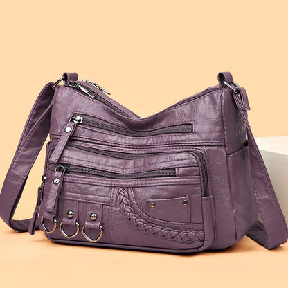 Lilova Multi-Pocket Crossbody Bag