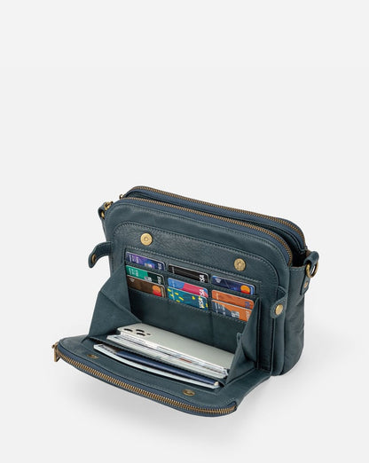 Jovie Triple-Layer Crossbody Bag