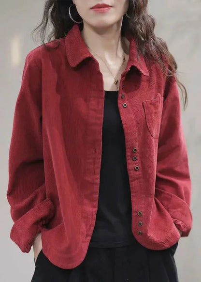 Petrava Patchwork Button Coat