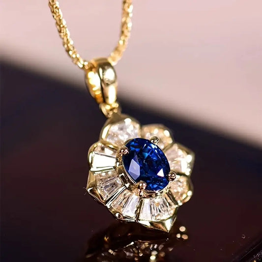 Midnova Sapphire Necklace