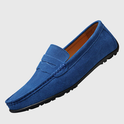 Rosaly Suede Penny Loafers