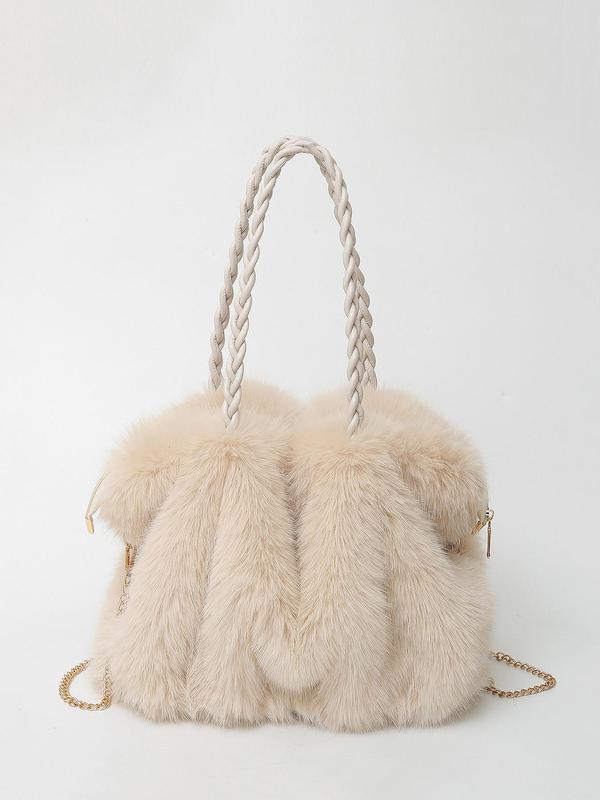 Bethova Faux Fur Tote Bag