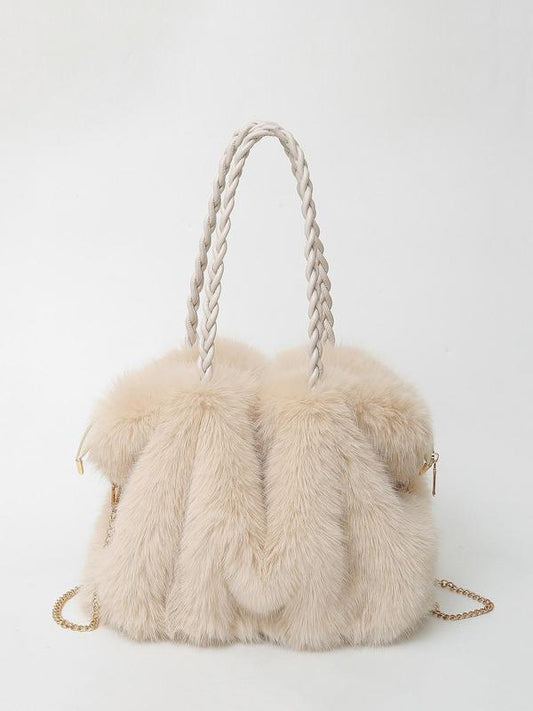 Bethova Faux Fur Tote Bag