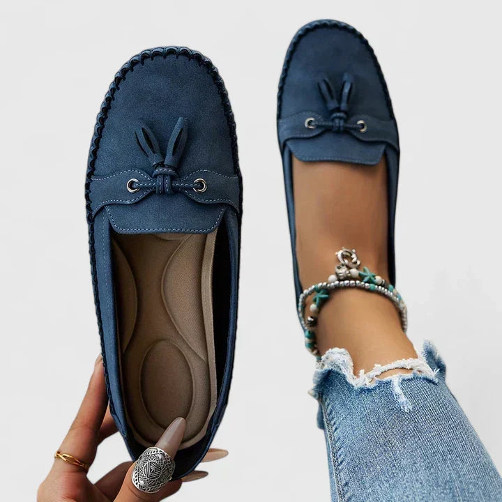 Emmaleigh Tassel Bow Flats
