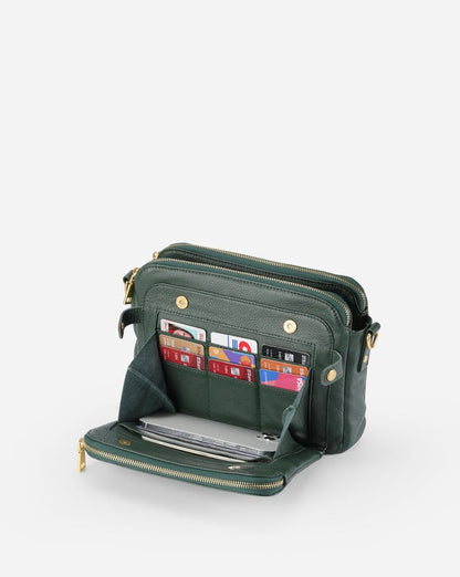 Jovie Triple-Layer Crossbody Bag