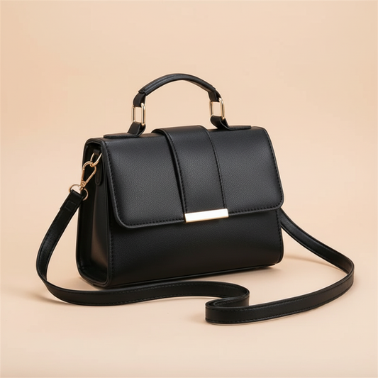 Retro PU Leather Crossbody Handbag