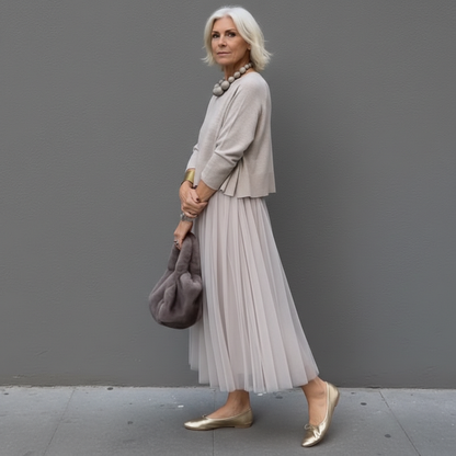 Emmie Knit Top & Dress Two-Piece Set