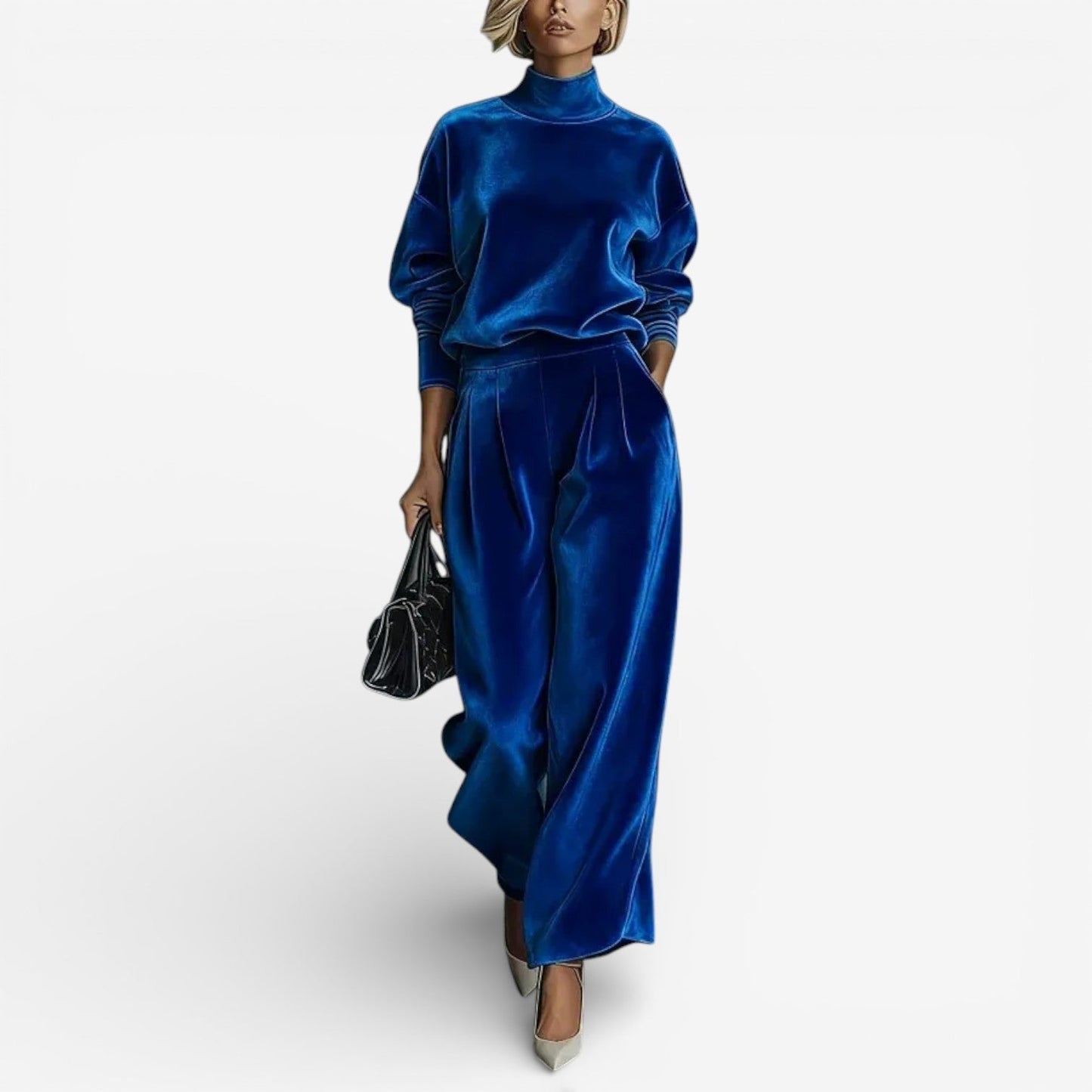 Evangeline Relaxed Drape Co-ord Set
